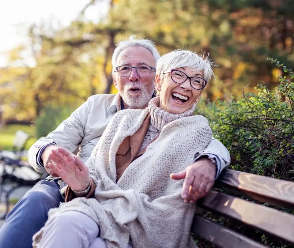 Close-up view of an eye examination for flashes and floaters diagnosis